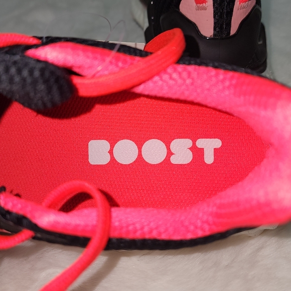 Adidas Boost ClimaWarm LTD Running Shoe Black Pink Unisex - Picture 10 of 12